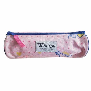 Etui Hearts - Multicolor - Rond - Ø 8.5 x l 23 cm