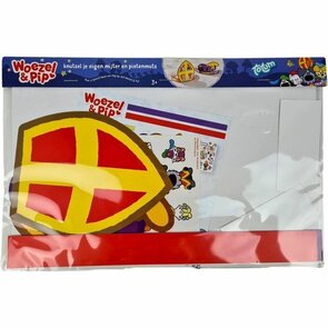 Woezel & Pip - Knutsel je eigen mijter en pietenmuts - Multicolor - Papier - Sinterklaas - 3+ 