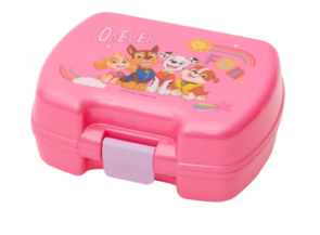 Paw Patrol Broodtrommel -  Roze - Kunststof - Lunchbox - 17 x 13.5 x 6.5 cm - Forever Fun 