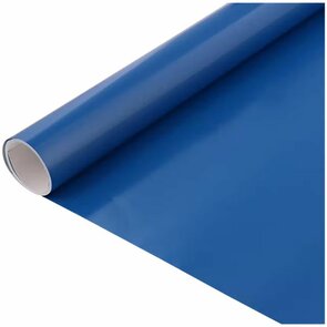 Kaftpapier basic design - Blauw - Papier - 300 x 46,5 cm - Set van 2 rollen - School - Back2School - Campus - Boekpapier