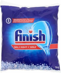 Zout - 1 kg - Set van 2 zakken - Vaatwasmachine - Bescherming Tegen Kalk - Blauw / Rood - Vaatwasser - Vaatwasmachine