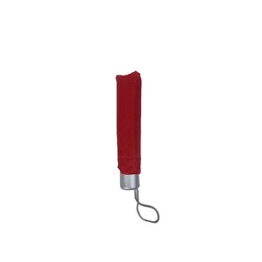 Opvouwbare Mini Paraplu JIM effen patroon - Rood - Kunststof / Metaal - L 52 cm - Regen - Herfst - Paraplu