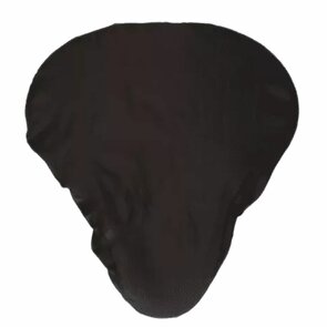 Zadelovertrek uni zwart - Zwart - PVC - Rekbaar - Zadelhoes - Fietshoes - Zadel 
