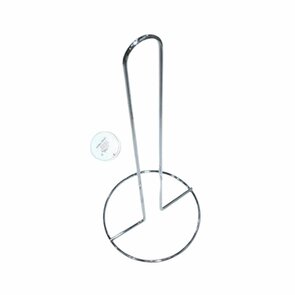 Keukenrolhouder - zilver - metaal - 33 cm - keuken - keukenrol - thuis - interieur