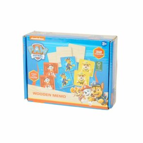 Paw Patrol Memory - Blauw / Multicolor - Karton - Spel - 32 kaarten - Cadeau - Kerstmis - Feestdagen 