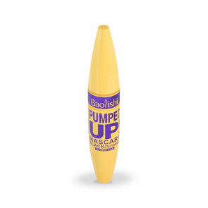 Mascara Pumped Up! Collectie - Geel / Zwart - Kunststof / Mascara - l 13 cm - Make-Up - Oogschaduw - Mascara - Eyebrows