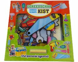 Gereedschapskist - Inclusief legpuzzels - Gereedschap - 17 stuks