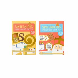 Sinterklaas cadeau stickers - Assorti - 230 Stuks - Etiketten - Sint - Piet - 5 December - Schoencadeautjes