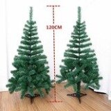 Kunstkerstboom met standaard Tirol - Groen - Kunststof - H 120 cm - Kerstboom - Kerstmis - Kerstbomen - Christmas - Christmastree - kerstboom