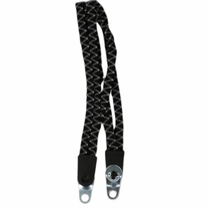 Snelbinder met haken - Zwart - Wit - Elastiek / Metaal - Fiets - Snelbinder - Bagagespin - Bagagebinder - Fietsaccessoire
