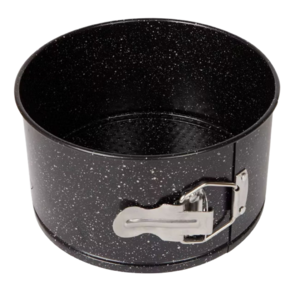 Hoog springvorm met motief Anti-aanbaklaag - Zwart - Metaal - Ø 18 cm - 18 x 18 x 10 -  Rond - Bakken - Taart - Gebak