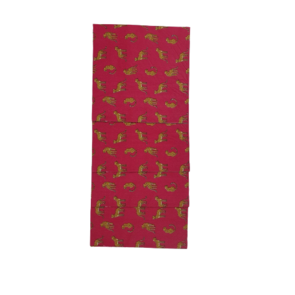 20 Servetten - 2 laags - Rood / Luipaard Print - Papier - 33 x 33 cm 