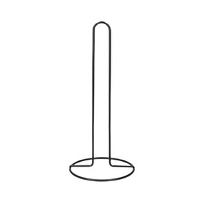 Keukenrolhouder - FLETCHER - Zwart - RVS - 27 cm - keuken - keukenrol - thuis - interieur