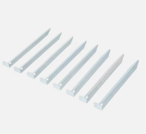 Tentharingen - Zilver - Metaal - 18 cm - 8 Stuks - Kamperen