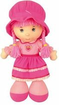 Stoffen Lappenpop - Qweenie Doll -/ Pop - Meisje - Roze - 60 cm - M