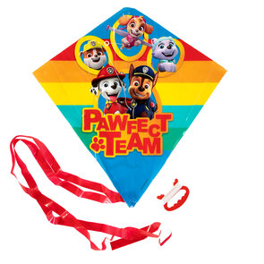 Kite Paw Patrol - Vlieger - Multicolor - 57 x 54 cm - Strand - Zomer - Vliegeren