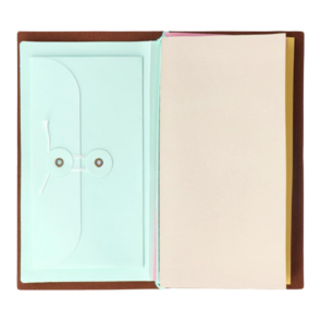 Notebook Mint - Notitieboek -  11 x 20,4 x 1 cm - 96 vellen - Notitieboekje