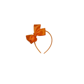 Koningsdag diadeem met strik - Polyester - Oranje - Nederland - Holland - kingsday