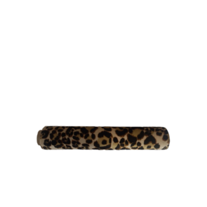 Decoratiestof Panter print - Bruin / Zwart - Polyester - 28 x 150 cm
