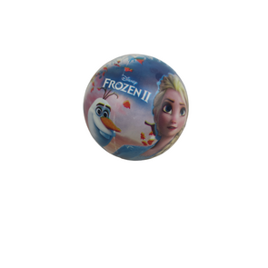 Frozen Bal - Blauw / Multicolor - Kunststof - ø 13 cm - Bal -  Kleine Speelbal -  Disney - Anna - Elza