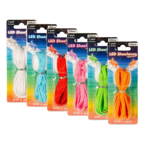 LED Schoenveters - Oranje - 120 CM - 1 paar -- Veters - Veter - Schoenveter - Shoelace