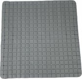 Badmat anti-slip TROY - Grijs - Siliconen - 50 x 50 cm