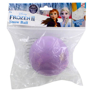 Disney Frozen 2 Snow Ball - Paars - Zachte kneedbare sneeuwbal - Soft - Squeezable - Easy to catch & throw - Makkelijk overgooibaar 