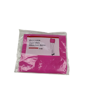  Bikini mini rokje SAAR - S/M - Roze - Bikini - Rok - Strand rok - Coverup - Cover up - Bikinirok