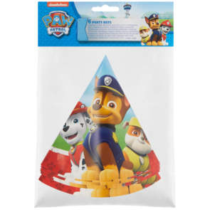 Feesthoedjes Paw Patrol - Multicolor - Papier - One Size - 6 Stuks - Verjaardagshoedjes - party hats 