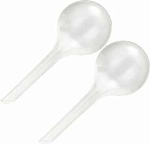 Waterdruppelaar - Set van 2 Stuks - Waterbollen - Kamerplanten - Druppels - Transparant -  Automatische Plant Watering Bollen Self Watering Globes Plastic Ballen Tuin Plant Water Apparaat Druppelsysteem 