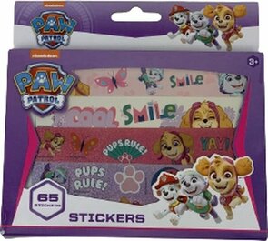 Paw Patrol sticker set - Paars / Multicolor - 65 Stickers 