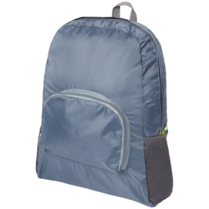 Opvouwbare rugzak Grijs - 30 x 16 x 42 cm | Ideale tas voor op vakantie of onderweg - Waterafstotend 