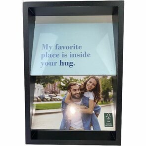 Fotolijst ALFIE - Zwart - Glas- 14x6 - Set van 3