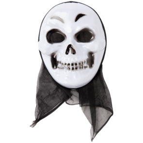 Halloween Masker Mummy SKULL Wit/ Zwart - Fright Night - feest / Eng - Mask - Multicolor -  Scary Thema party - Gezichtsmasker - Freddy Krueger  / Jason - Friday the 13th 