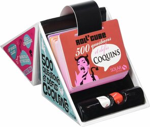 Roll'Cube Ondeugende Vragen En Uitdagingen (Franse Editie) - Multicolor - Karton - 10,5 x 10,5 x 10,5 cm