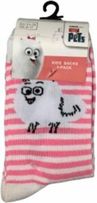 The secret life of Pets kindersokken - Maat 31-34 - Multicolor - 3 paar