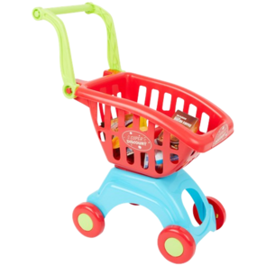 Speelgoed Winkelwagentje - 12 delig - Trolley with food - 18 mnd + - Kinder Speelgoed - Cadeautje voor kinderen