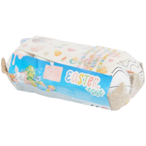 Paaseieren diamantjes knutselset - Multicolor - 8 eieren - Inclusief  Verf - Kwast - Gekleurde steentjes - Stickervel en meer Easter Craft eggs - Paaseieren