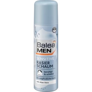 Balea Scheerschuim Sensitive - Licht Blauw - 300 ml