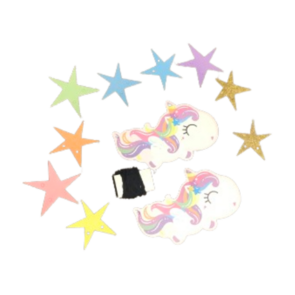 Unicorn slinger - Multicolor -  Karton - 3 Meter - Feest - Verjaardag - Happy birthday - Guirlande