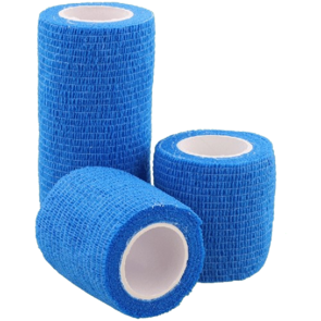 Sport Support pols bandage - Blauw - 1x 10x280 cm -  2x 5x280 cm - One Size - Wrist support - Support - Muscle - Elastic bandage