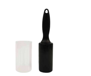 Kledingroller - Zwart - Kunststof - Rond - 23 x 5 cm - Clothing roller