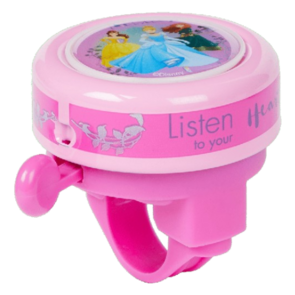 Disney Princess Fietsbel - Roze / Donker Roze - Metaal / Kunststof - Prinsessen - Fietsen - Bel