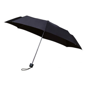 Opvouwbare Mini Paraplu - Zwart - Kunststof / Metaal - L 52 cm 