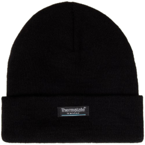 Thermo Muts ARCTIC - One size - Unisex - Zwart - Acryl - Winter - Koud