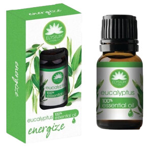 Essentiële Olie ENERGIZE EUCALYPTUS Set van 2 - Etherische olie - Energie gevend - Stimulation - Anregen - Aromatische olie - 10 ml - Groene verpakking