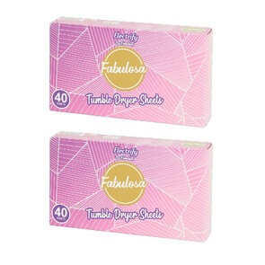 Droogtrommeldoekjes ELITE - Electrify - Set van 80 - 2 Doosjes - Geurdoekjes voor de droger - Scented Tumble Dryer Wipes 