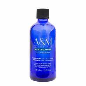 Moringa Olie - koudgeperst - 100 % puur - 100 ml -  Geschikt als  massage olie, huid olie en haar olie