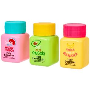 Haar boosters "Let's get Fruity"- Multicolor - Watermeloen, Avocado en Banaan - 3 x 60 ml - Hair Boosters