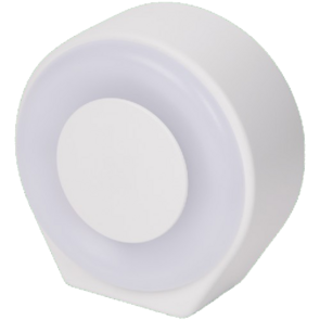 USB-C-lader met led nachtlampje met dag-/nachtsensor - Wit- Kunststof - Warm wit licht